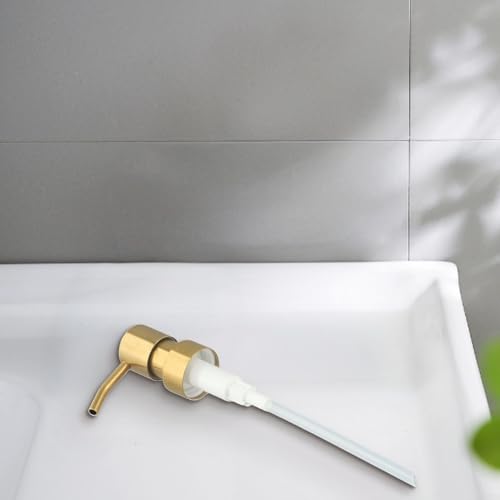 Stainless Steel Soap Dispenser Pump Head Replacement - 28/400 Thread