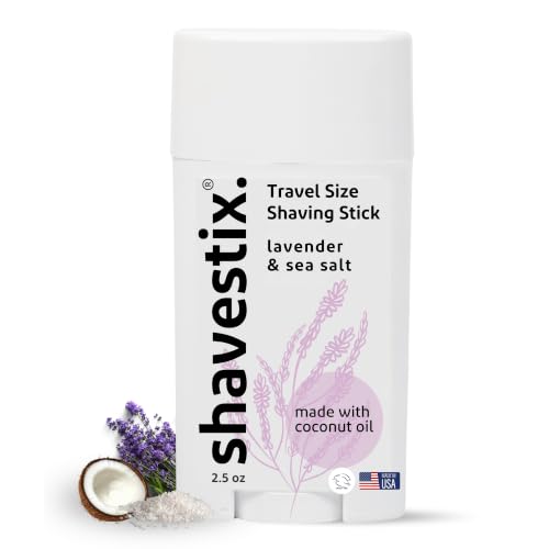Shavestix Lavender & Sea Salt Travel Size Shaving Cream Stick - 2.50 oz