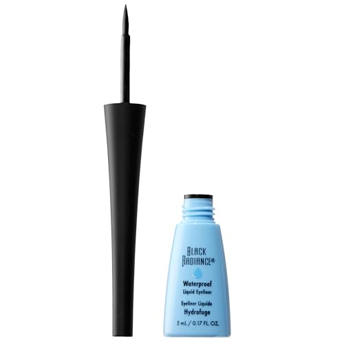 Black Radiance Waterproof Liquid Eyeliner - Black Velvet, 0.17 Fl Oz