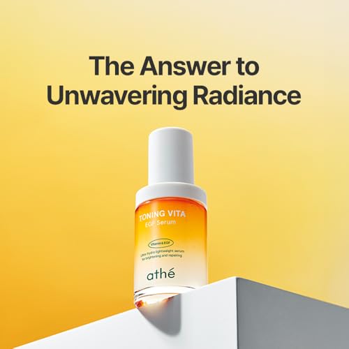athé Toning Vita EGF Serum with Vitamin C & Peptides for Brightening