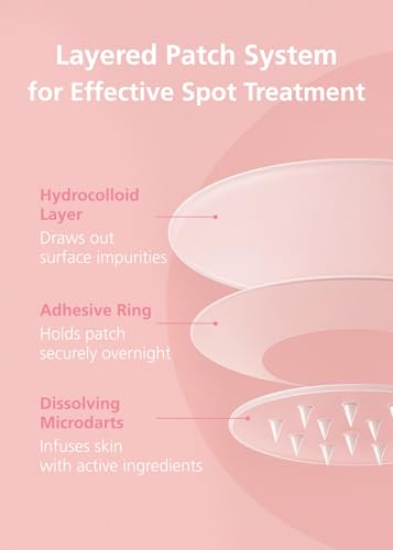 EasyDerm Real Calming Microdart Pimple Patches - 18 Count Dark Spot Care