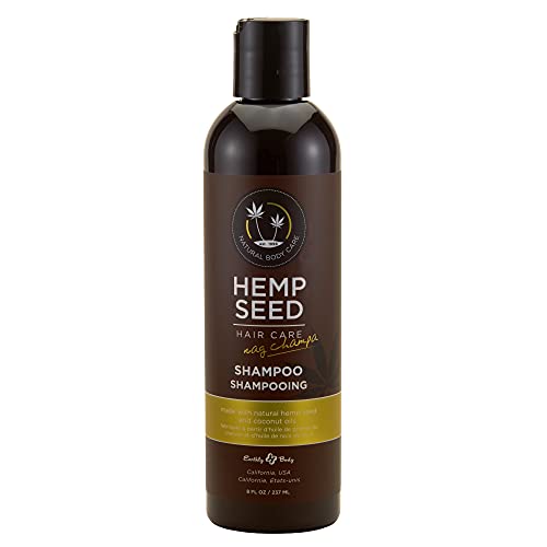 Earthly Body Hemp Seed Oil Shampoo - Sulfate-Free Moisturizing Hair Care