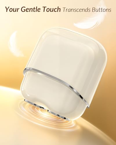 Rechargeable Facial Hair Removal Shaver for Women - Painless Peach Fuzz Remover