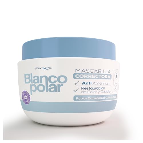 Prokpil Corrective Hair Mask for Blonde & Gray Hair - Anti-Yellow, Moisturizing, 11.8oz
