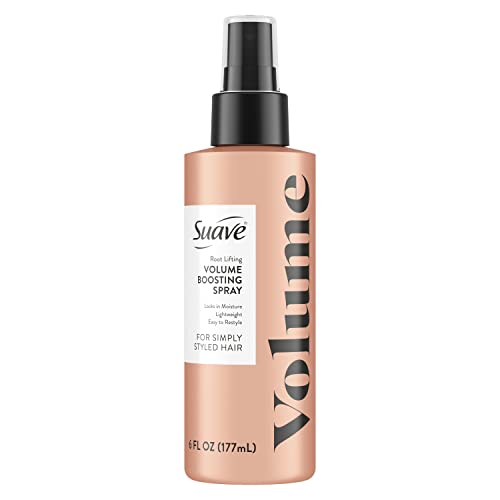 Suave Simply Styled Root Lifting Hair Spray, Volume Boosting Hairspray 6 oz