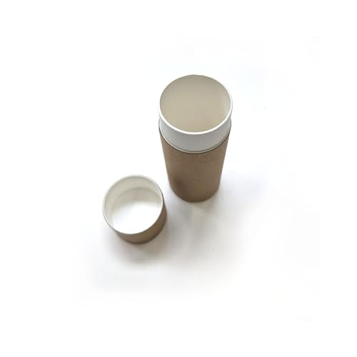 Empty Cardboard Deodorant Containers - 2.0 oz Push-Up Tubes (6-Pack)