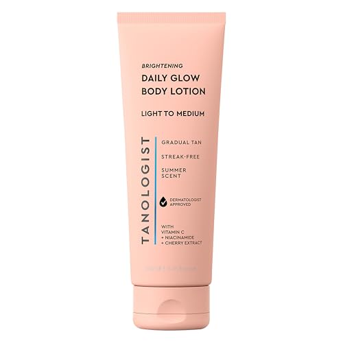 Tanologist Daily Glow Body Lotion - Gradual Self Tanner, 8.45 fl oz