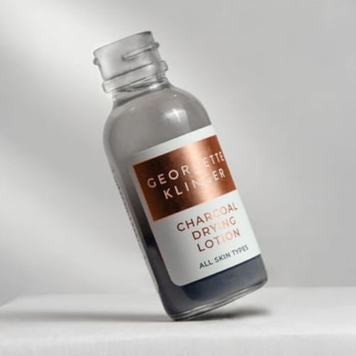 Georgette Klinger Charcoal Drying Lotion - Overnight Blemish Spot Care with Salicylic Acid, 1 oz