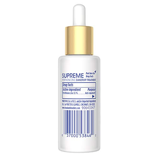 Head & Shoulders Supreme Hydrating Scalp Serum with Argan Oil & Vitamin E - 1.3 Fl Oz