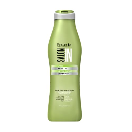 Salon In Keratin Ultra Force Repair Shampoo with Argan Oil, 10.1 fl oz