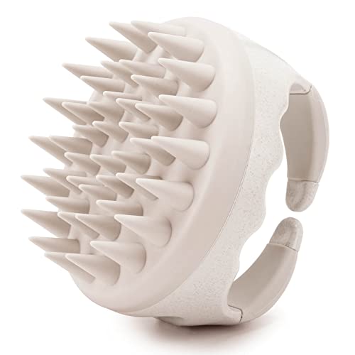 Silicone Scalp Massager Shampoo Brush for Dandruff Removal