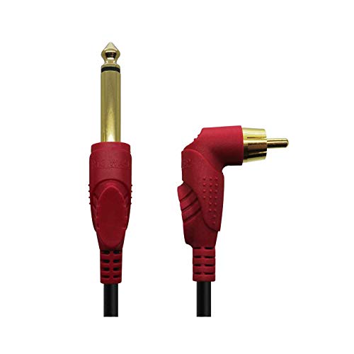BIGWASP 79-Inch Silicone RCA Connector Cord for Rotary Tattoo Machines