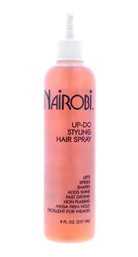 Nairobi Unisex Hair Spray - 8 oz Styling Hairspray for All Hair Types