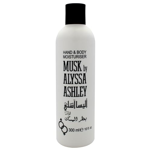 Alyssa Ashley Musk Hand & Body Moisturizer 10 oz - Citrus & Bergamot Scent
