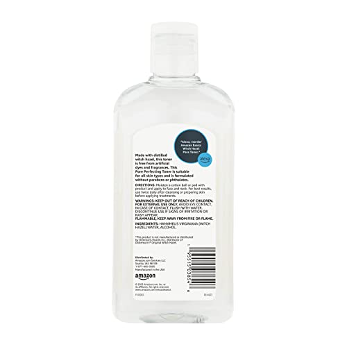 Amazon Basics Witch Hazel Toner - 100% Natural, 16 oz
