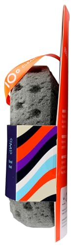 Cleanlogic Charcoal Infused Foam Body Sponge for Deep Skin Detox