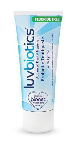 Luv Biotics Fluoride-Free Toothpaste with Probiotics & Aloe Vera - 75ml