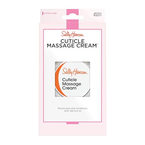 Sally Hansen Cuticle Massage Cream - Moisturizing Treatment (Pack of 2)