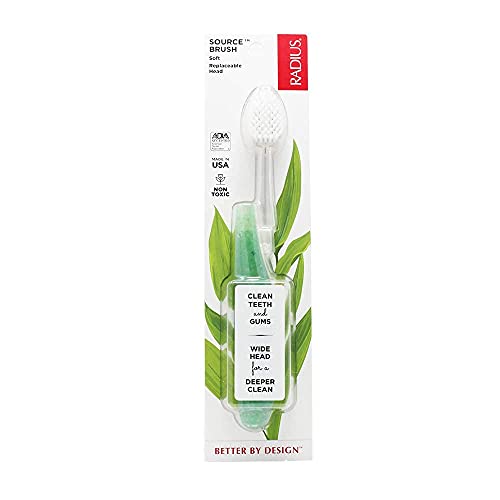 RADIUS Source Flossing Toothbrush - BPA Free, ADA Accepted