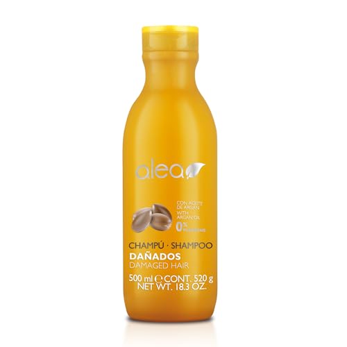 Alea Repairing Shampoo for Damaged Hair with Argan Oil & Silk Proteins - 500ml