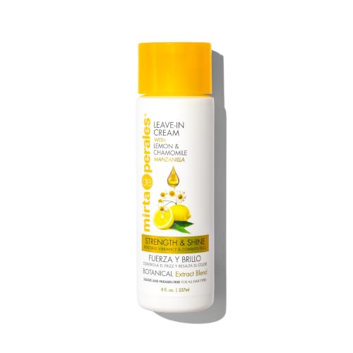 Mirta de Perales Lemon & Chamomile Leave-In Hair Cream - Weightless, Protects & Smoothes