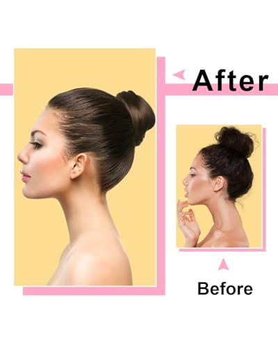 Slick Back Hair Styling Kit - 4Pcs Wax Stick & Brushes
