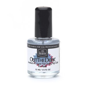 SUPPAS INM Out The Door Nail Top Coat - Fast Drying, Long-Lasting, 0.5 fl oz