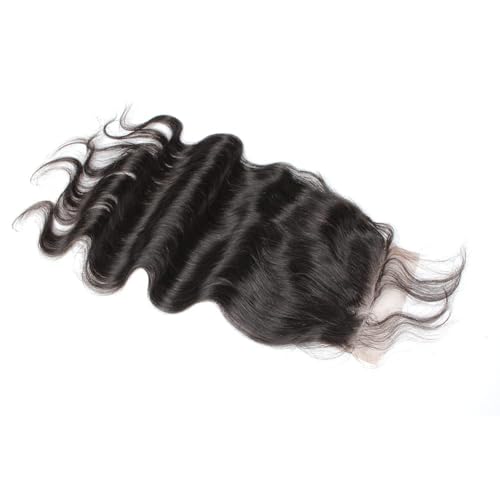 12A Brazilian Body Wave Hair Closure 4x4 Lace 10 Inch Natural Black