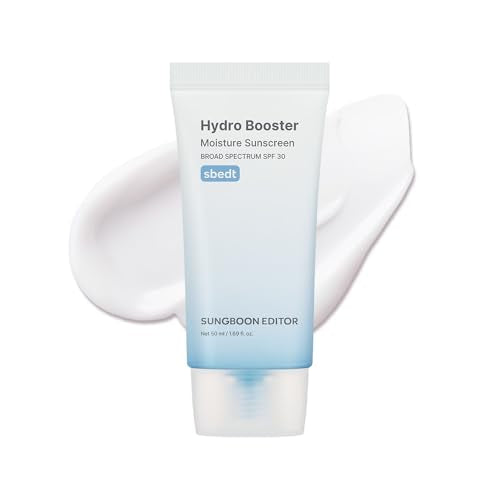 SUNGBOON EDITOR Hydro Booster Sunscreen SPF 30, Collagen-Infused, 1.69 fl.oz