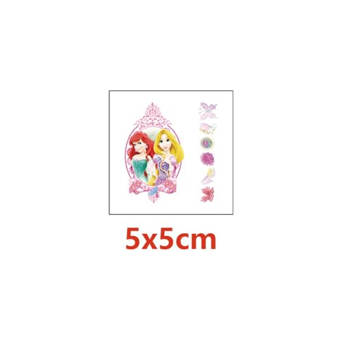 40-Pack Cartoon Temporary Tattoos for Birthday Parties