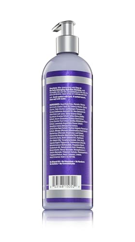 The Mane Choice Easy On The Curls Conditioner 16 oz - Nourishing Detangler with Biotin & Vitamin E