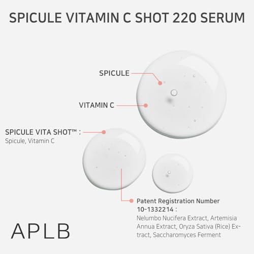 APLB Spicule Vitamin C Shot 220 Serum - Brightening & Exfoliating Skincare