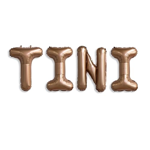 A Bride in Tini Bit Letter Balloons with Diamond Ring Accent