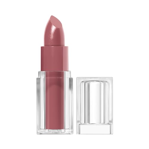 CoverGirl Clean Lip Color Romance Mauve 0.12oz Satin Finish Vegan Non-Drying