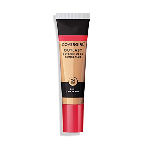 COVERGIRL Outlast Extreme Wear Concealer Buff Beige 825 (Pack of 2) - Waterproof, Full Coverage, 24-Hour Wear