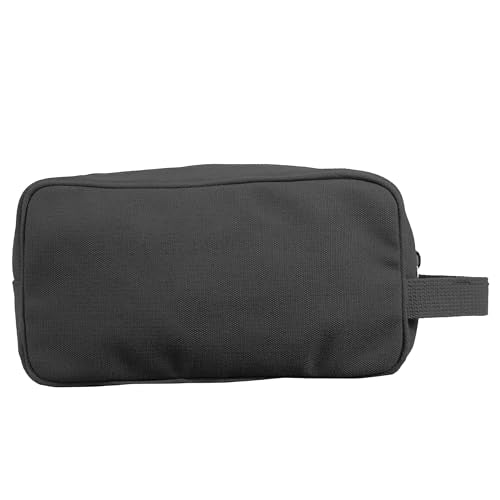 Rothco Heavyweight Canvas Travel Dopp Kit Charcoal Grey Toiletry Organizer