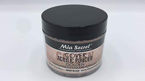 Mia Secret Professional Cover Acrylic Powder - Golden, 2oz