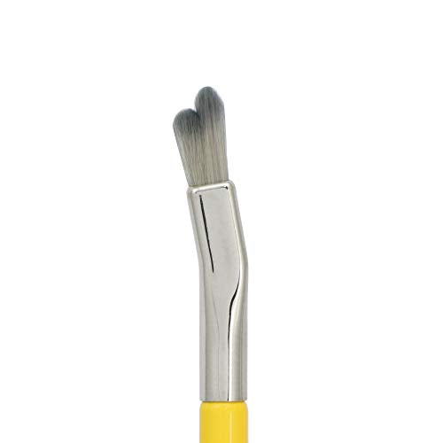 Professional Makeup Brush Double Dome Blender for Eyes - Vegan Synthetic Fibers