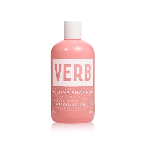 VERB Volume Shampoo - Weightless Hair Lift with Hibiscus & Biotin, Black Currant + Floral