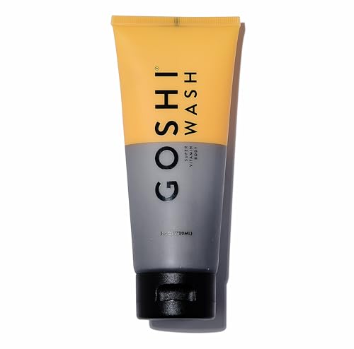 GOSHI 3.4 oz Vitamin pH-Balanced Body Wash Exfoliating & Nourishing