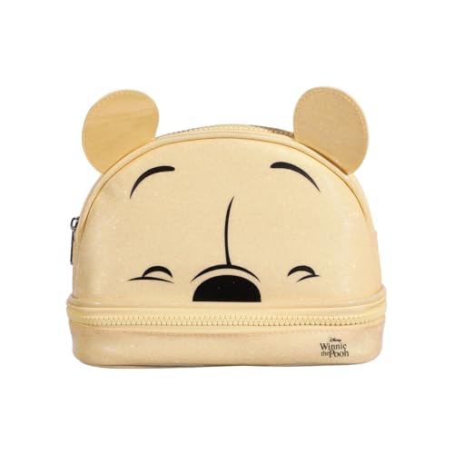 Winnie the Pooh Glitter Cosmetic Pouch with 3D Ears