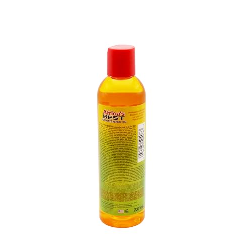 Africa's Best Herbal Hair & Body Oil - 8oz Moisturizing Treatment