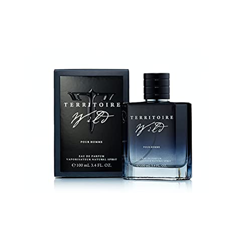 Territoire Wild Eau de Parfum for Men - Fresh Woody Fragrance 100ml