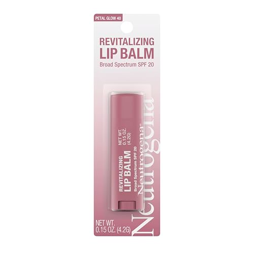 Neutrogena Revitalizing Tinted Lip Balm SPF 20 - Sheer Petal Glow, 0.15 oz