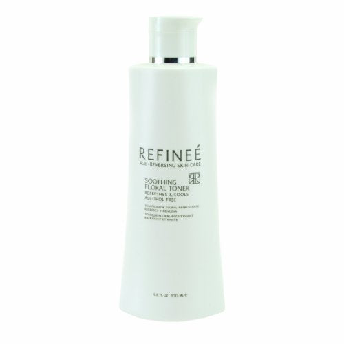 Refinee Alcohol-Free Floral Face Toner with Hydrating Rose Water, 6oz