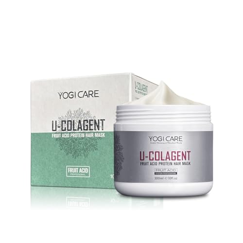 U-COLAGENT Hair Mask with Fruit Extracts – Deep Nourishing Treatment for Dry, Damaged Hair 300ml