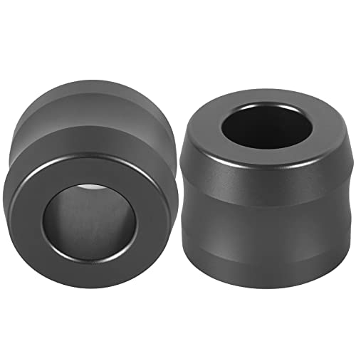 Linkidea Aluminum Razor Stand Holder - 2 Pack, 22mm Opening, Grey