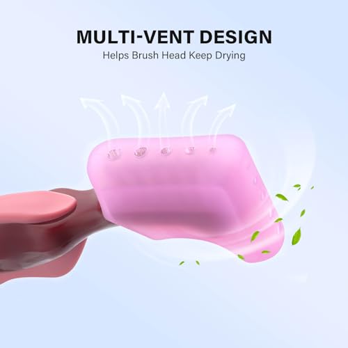 Anbbas 2-Pack Silicone Denture Brush Covers for Travel