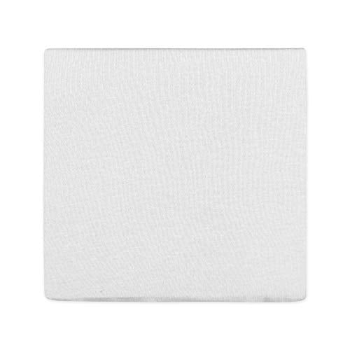 HonestBaby Organic Cotton Changing Pad Cover - Bright White, One Size