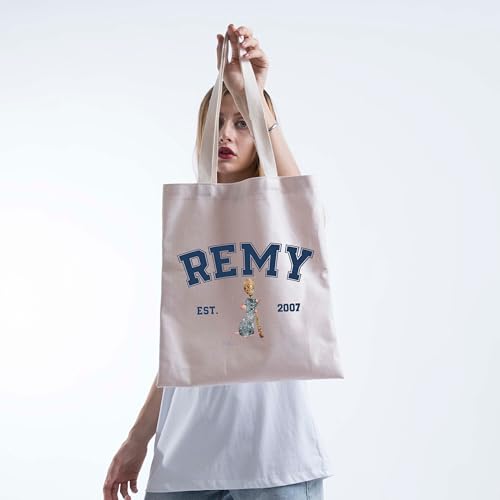 Remy Canvas Makeup Bag - Cute Mouse Chef Cosmetic Zipper Pouch